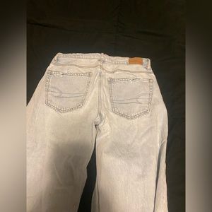 American eagle baggy low rise jeans size 2
